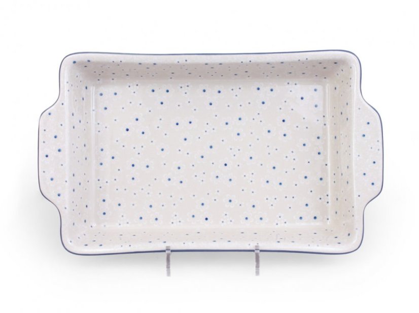 Baking Dish 39 cm (15")   Snow Flowers