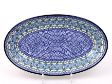 Oval Platter 37 cm (15") Asters