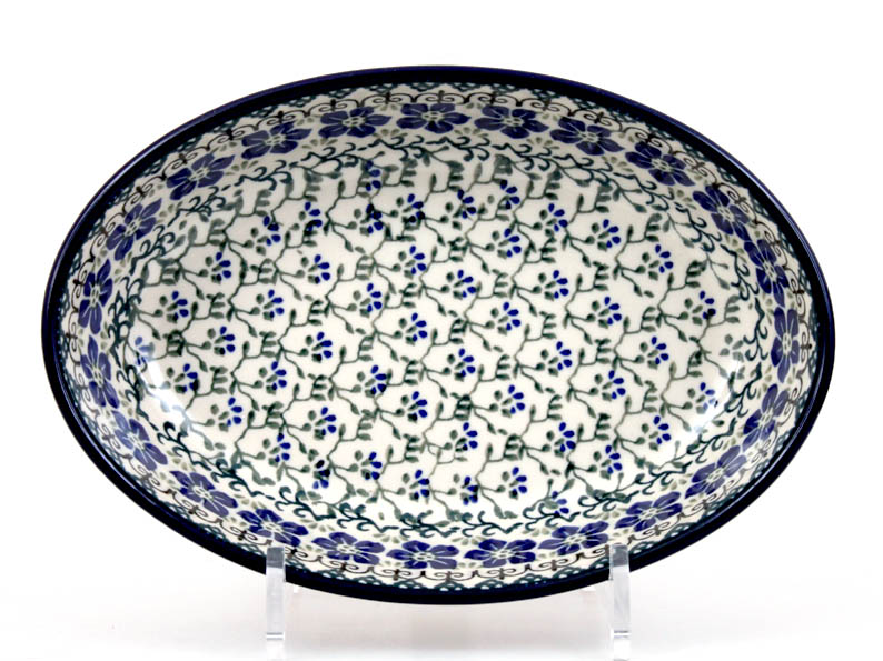 Oval Baking Dish 24 cm (9")   Flax Flower