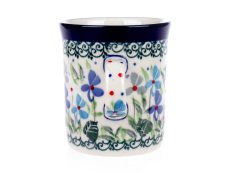 Mug Espresso 0,15 l (5 oz) Violets UNIKAT