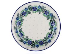Dessert Plate 21 cm (8")   Blue Wreath