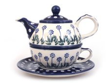 One-cup Teapot 0,6 l+0,25 l Daisy