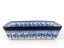 Auflaufform rechteckig 28 cm   Blaue Rose
