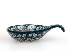 Bowl with Handel 17 cm (7")   Aztec Sun green