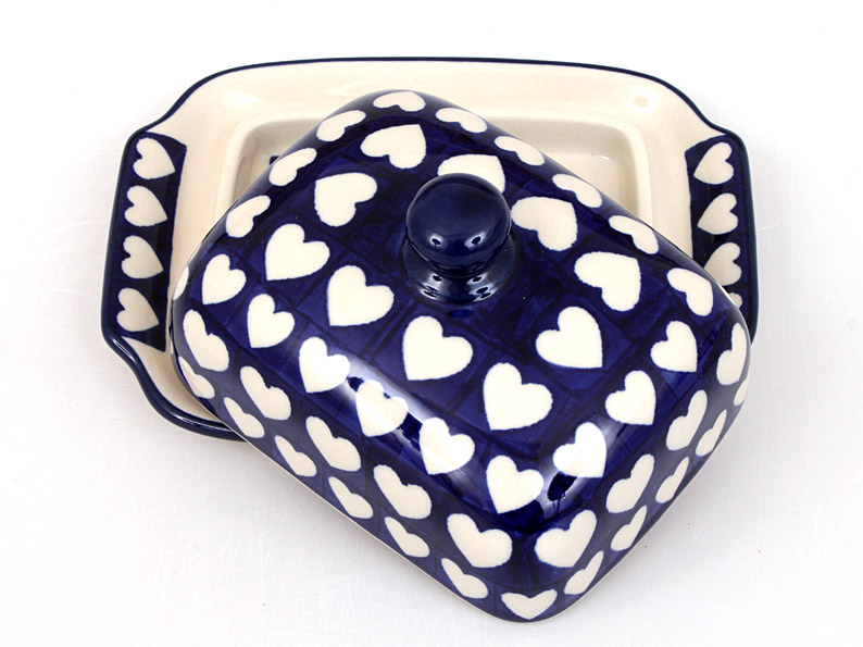 Butter Dish   Hearts
