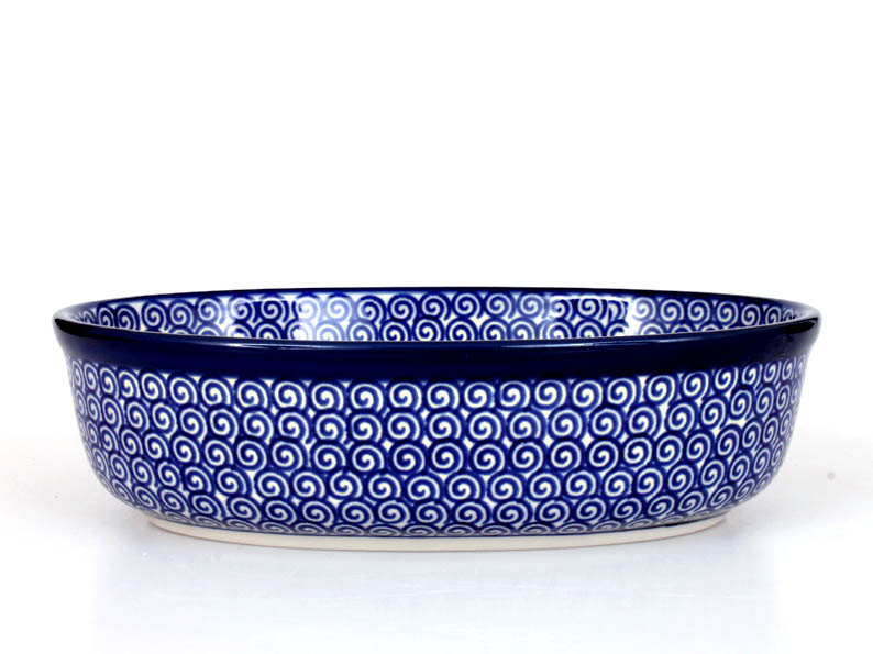 Oval Baking Dish 21 cm (8")   Spirals