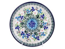Small Dessert Plate 16 cm (6")   Violets UNIKAT