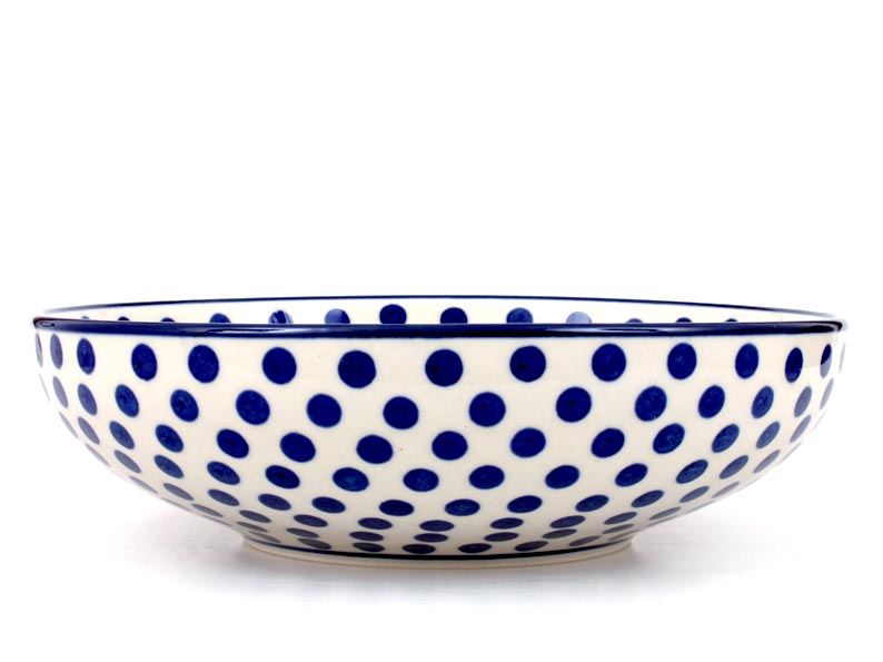 Low Bowl  22 cm (9")   Dots