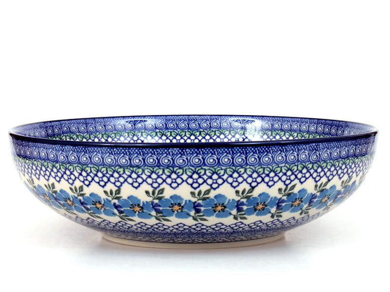 Low Bowl 27 cm (11")   Blue Rose