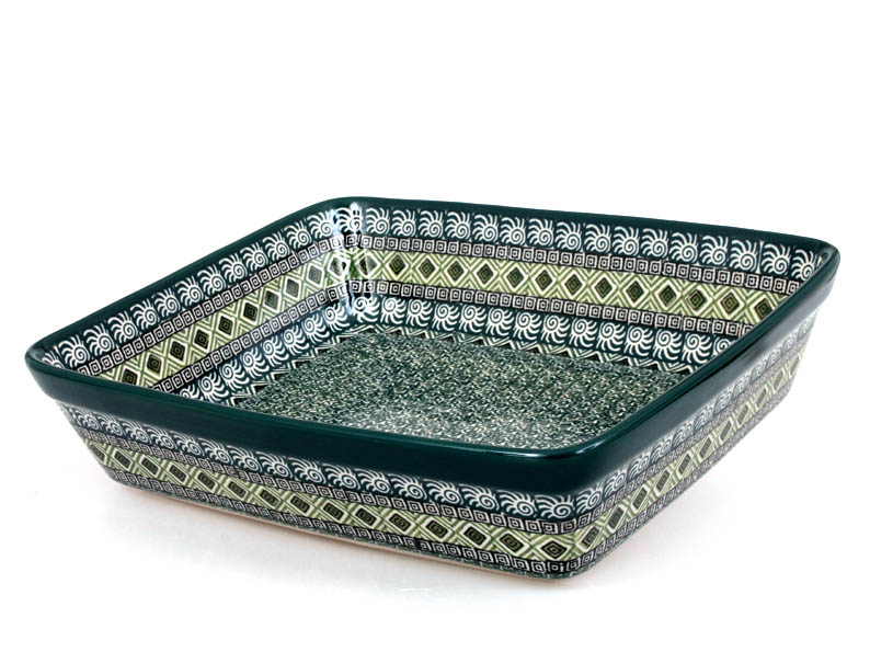 Auflaufform rechteckig 28 cm   Aztec Sonne grüne