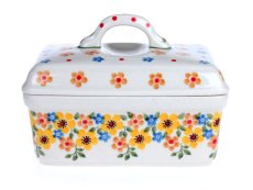 Square Butter Dish   Spring