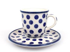 Mocca Cup with Saucer 0,06 l (2 oz) Dots