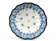 miska vlnitá 12 cm   Tyrkys