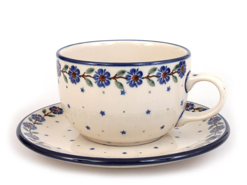 Tasse mit Untertasse 0,2 l   Dämmerung