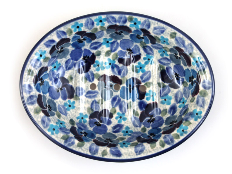 Soap Dish with Holes 14 cm (6")   UNIKAT