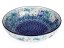 Low Bowl  22 cm (9")   Blue Summer UNIKAT