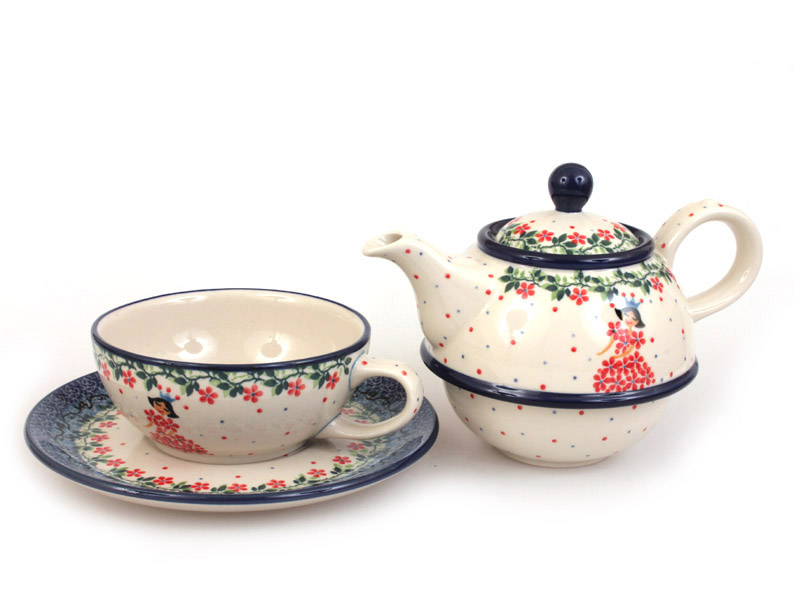 One-cup Teapot 0,6 l+0,25 l   Cinderella