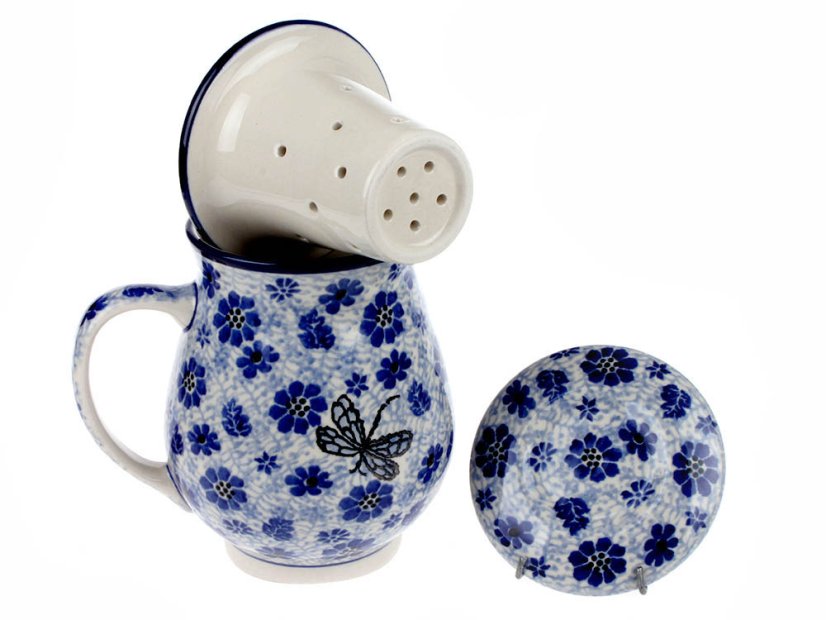 hrnek na bylinky buclák 0,46 l set   Vážka