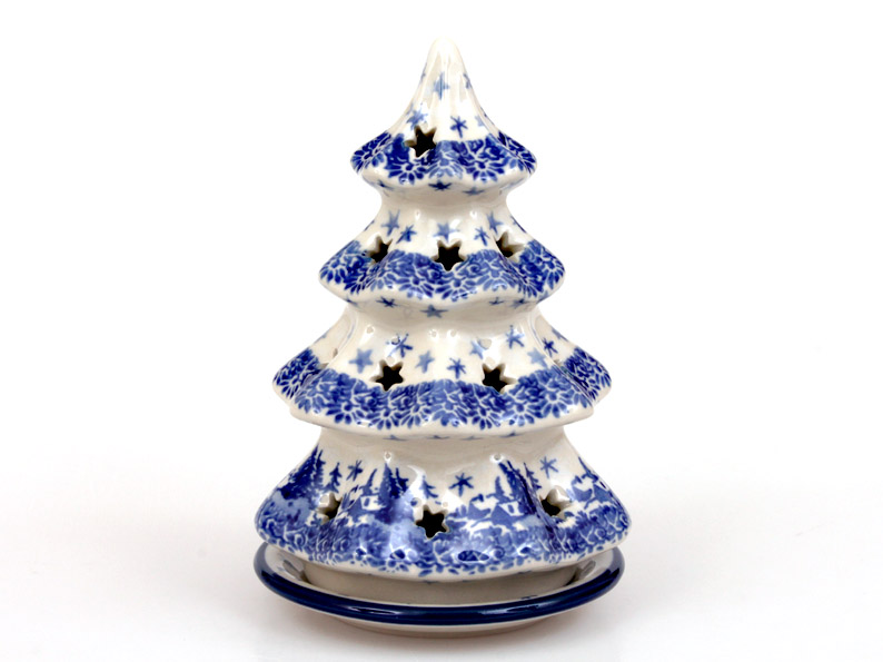 Tree Candle Holder 15 cm (6")   Christmas