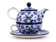 One-cup Teapot 0,6 l+0,25 l   Dragonfly