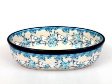 Auflaufform Oval 21 cm   Turteltauben