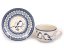 Cup with Saucer 0,2 l (7 oz)   Titmouses in Winter UNIKAT