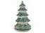 Tree Candle Holder with Five-story   Aztec Sun green