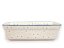 Rectangle Baking Dish 24 cm (10")   Snow Flowers