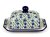 Small Butter Dish 1/8 kg   Lobelia
