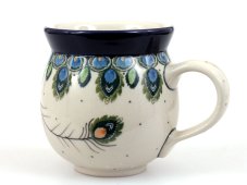 Bubble Mug 0,35 l (12 oz)   Peacock Feather