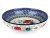 Low Bowl  22 cm (9")   Summer Flowers UNIKAT
