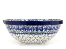 Bowl CLASSIC  28 cm (11")   Blue Leaves