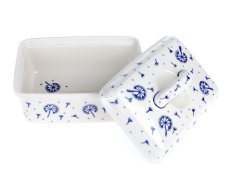 Square Butter Dish Dandelions