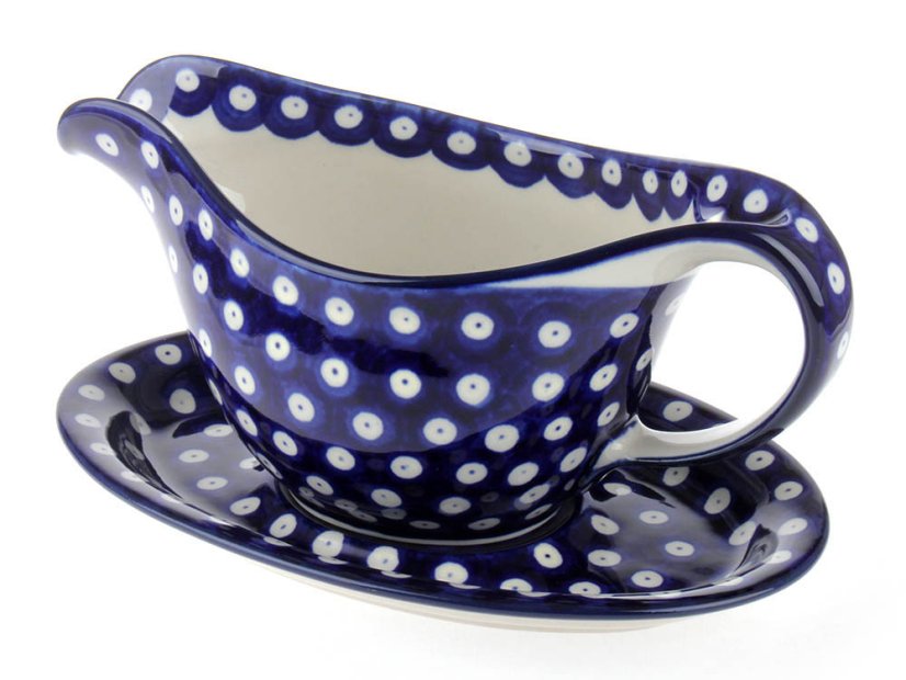 Sauce Boat with Saucer   Fish Eyes