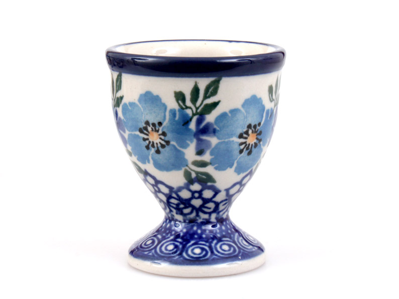 Egg Cup   Blue Rose