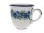 Tasse 0,3 l   Blumenkranz blau