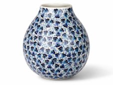 Vase 30 cm   Stiefmütterchen UNIKAT