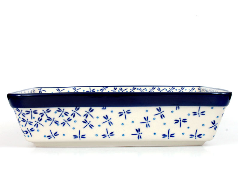 Auflaufform rechteckig 28 cm   Libellen