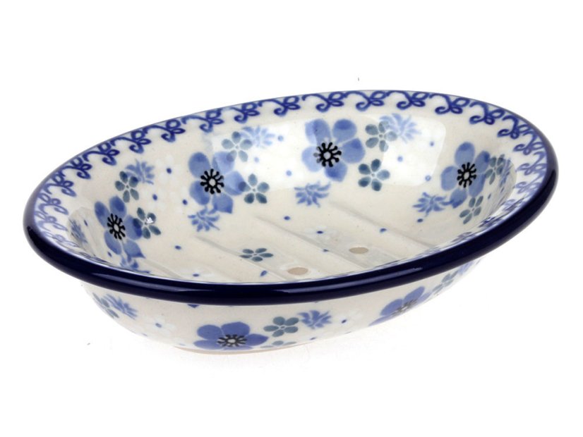 Soap Dish with Holes 14 cm (6")   Winter