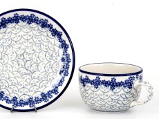 Cup with Saucer 0,2 l (7 oz)   White Lace