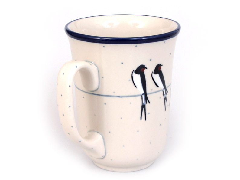 Mug ART 0,5 l (17 oz)   Swallows UNIKAT