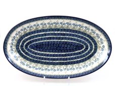 Platten Oval 45 cm   Blumengarten