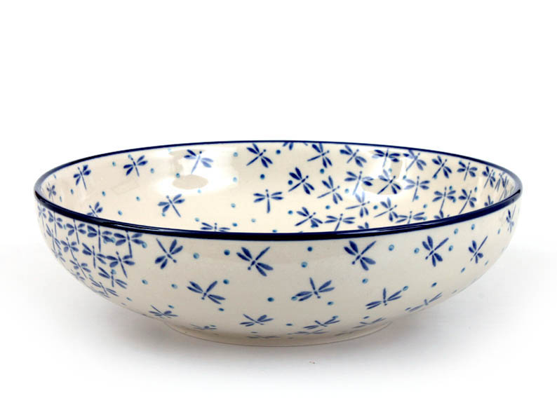 Low Bowl  22 cm (9")   Damselfly