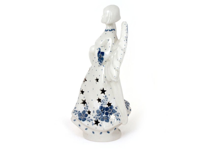 Candle Holder Angel  22 cm (9")   Bridal bouquet