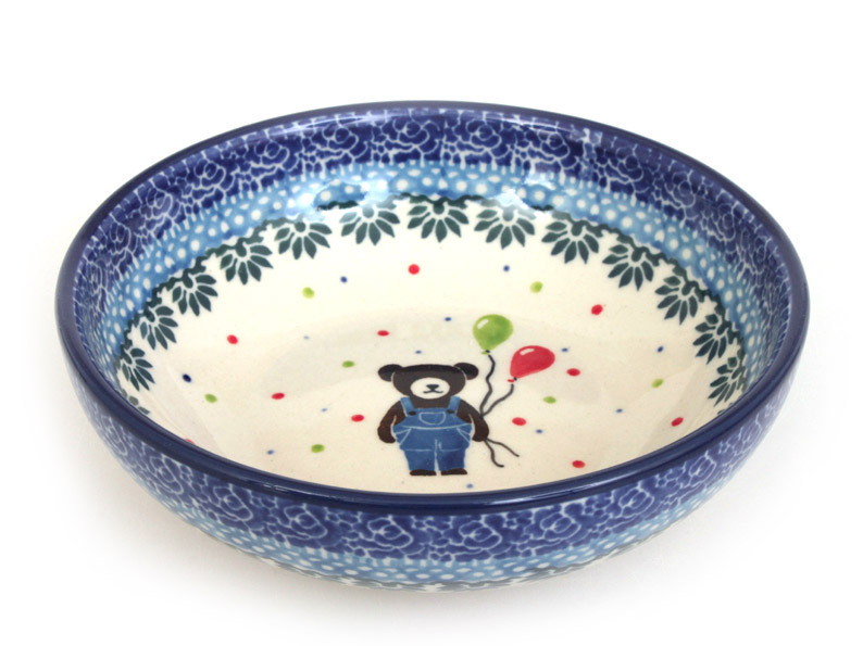 Low Bowl 13 cm (5")   Teddy Bears with Ballons