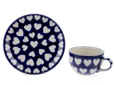 Cup with Saucer 0,1 l (4 oz) Hearts