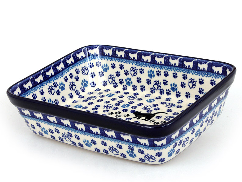 Rectangle Baking Dish 24 cm (10")   Black Cat