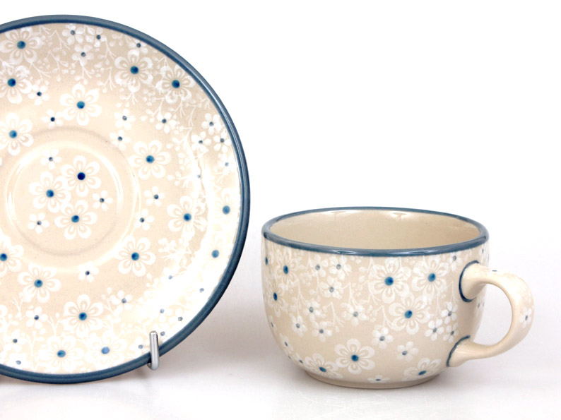 Cup with Saucer 0,2 l (7 oz)   Snow Flowers