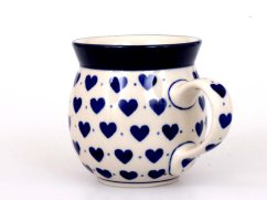 Bubble Mug 0,25 l (8 oz)   Blue Hearts