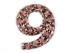 číslo "9" 10 cm    Růže v trní